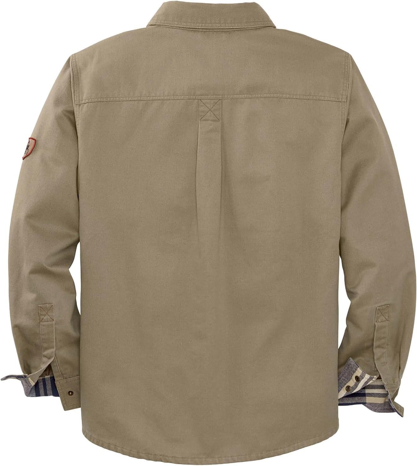 Journeyman Shirt Jacket Flannel Lined Shacket for Men Water-Resistant Coat Rugged Fall Clothing - Image 2